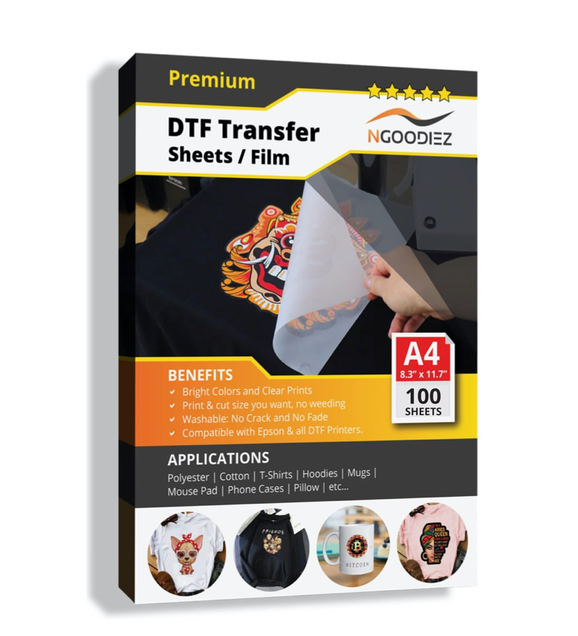 A3 DTF FILM (Direct Transfer Film) NGOODIEZ