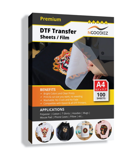 A4 DTF FILM (Direct Transfer Film)