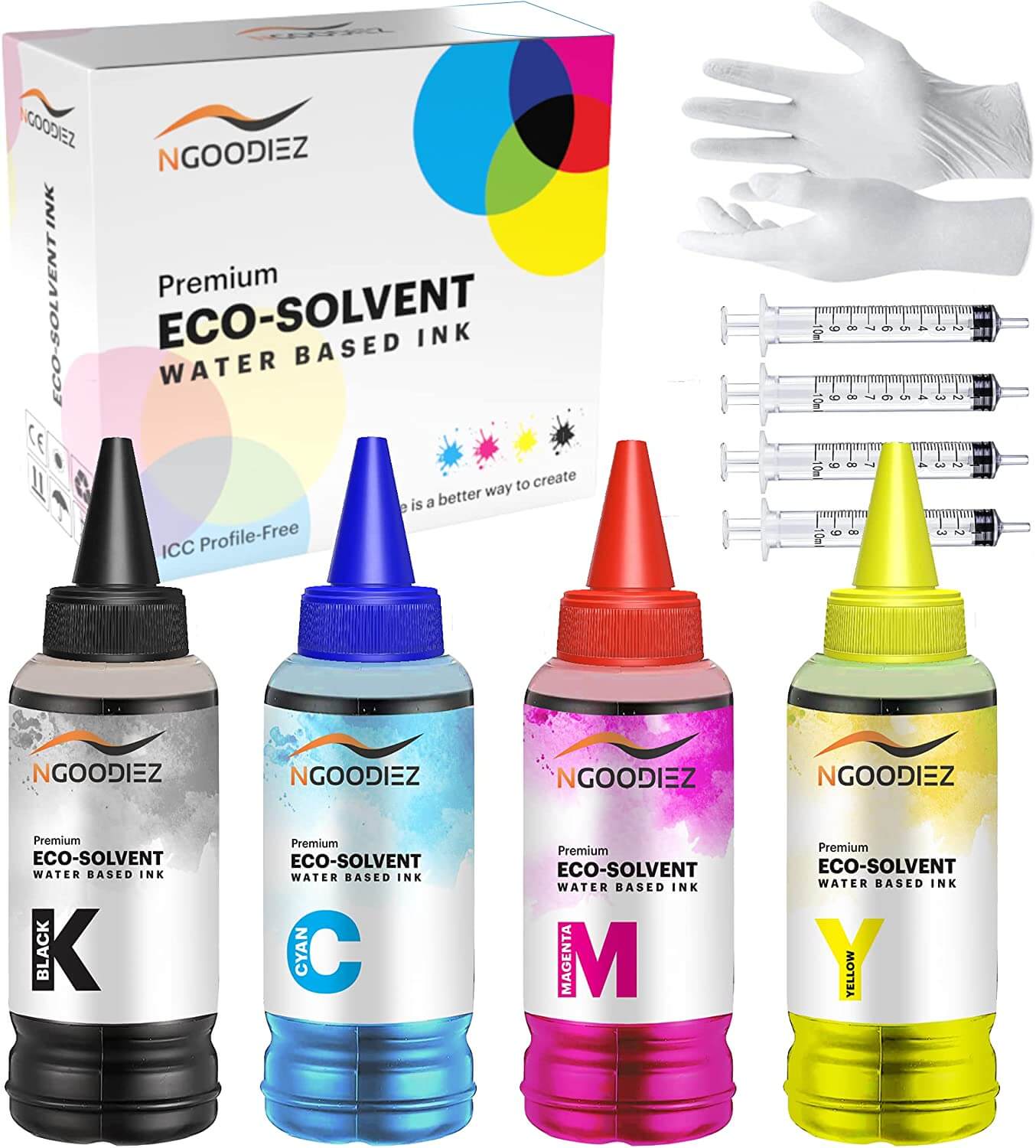 Eco-Solvent Ink (with syringes)